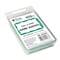 C-Line Products 3-1/2" x 2-1/4" Green Border Self-Adhesive Name Tags, 100/BX, 10BX/CT 92263-CT - alternate 2